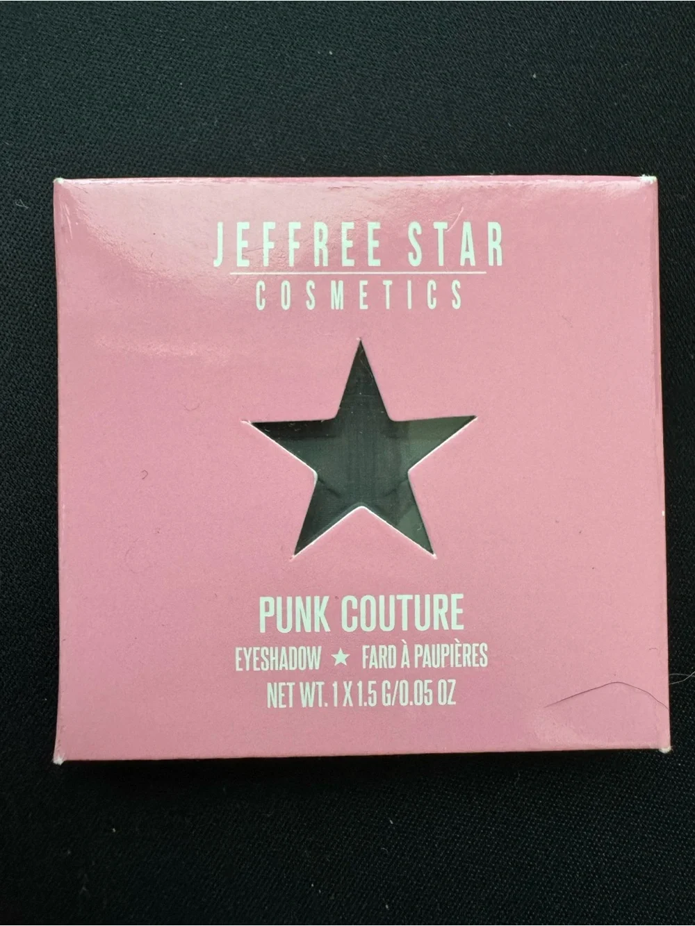 Jeffree Star Cosmetics Punk Couture Eyeshadow Singles BNIB Set of 2 Sealed